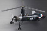 Flying Styro Cierva C-30 AutoGyro (French)